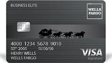 Tarjeta Business Elite Signature de Wells Fargo