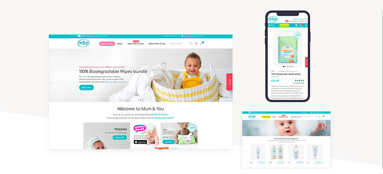 estudio de caso mamá y tú diseño de sitio web