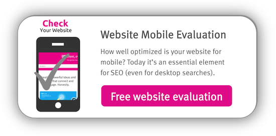 evaluación de sitio web móvil