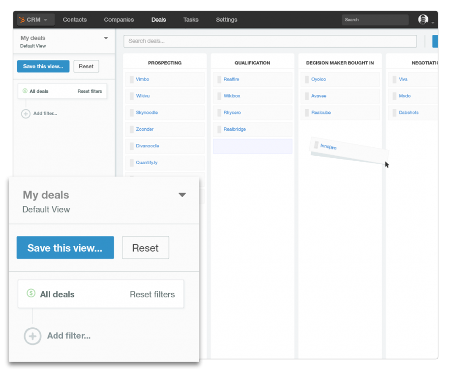 CRM de HubSpot CRM de HubSpot
