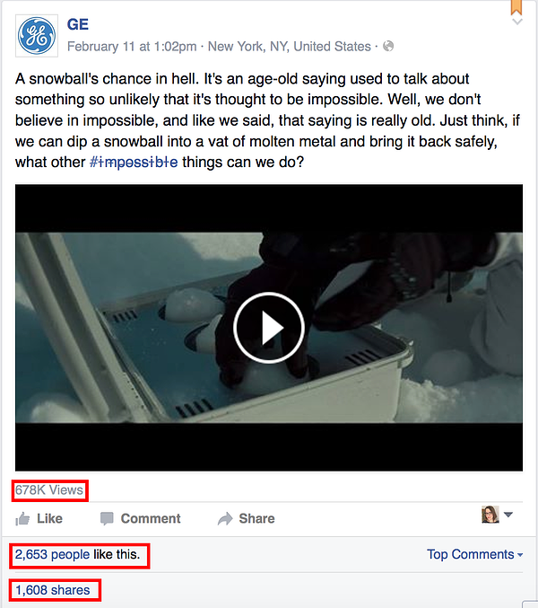 Un ejemplo brillante de una publicación de Facebook vinculada a la marca pero informativa para los lectores. Un ejemplo brillante de una publicación de Facebook vinculada a la marca pero informativa para los lectores.